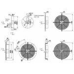 Вентилятор A1G300-AE33-52 / A1G300AE3352 d 300мм осевой Ebmpapst — изображение 2