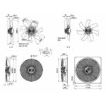 Вентилятор A3G990-AD05-04 / A3G990AD0504 d 990мм осевой Ebmpapst — изображение 2
