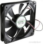 8003256989 EC12025H24S, (120*120*25 24V), Вентилятор 24В, 120х120х25мм, 162.49 м3/час, 43.6dB, подшипник скольжения, 2600 об/мин Hirschmann — изображение 2