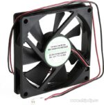 8031038429 EC8015H12S, (80*80*15 12V), Вентилятор 12В, 80х80х15мм, подшипник скольжения, 3000 об/мин Hirschmann — изображение 2