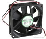 8006380547 EC8025H12S, (80*80*25 12V), Вентилятор 12В, 80х80х25мм, подшипник скольжения, 3000 об/мин Hirschmann — изображение 3
