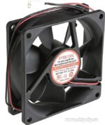 8005548555 EC8025H24B, (80*80*25 24V), Вентилятор 24В, 80х80х25мм, 61.65 м3/час, 33dB, подшипник качения, 3000 об/мин Hirschmann — изображение 2