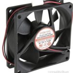 9000033365 EC8025HH12B, Вентилятор 12В, 80х80х25мм , подш. качения, 3500 об/мин Hirschmann