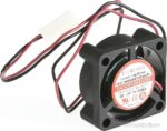 8008735244 EC2510H12B, (25*25*10 12V), Вентилятор 12В, 25х25х10мм, подшипник качения, 9000 об/мин Hirschmann — изображение 2