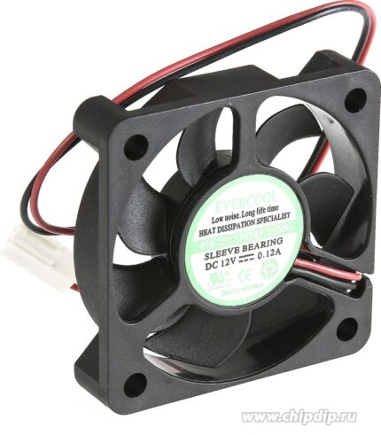 9000033340 EC5010H12S, Вентилятор 12В, 50х50х10мм , подш. скольжения, 5000 об/мин Hirschmann