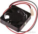 8003224344 EC4010H12C, (40*40*10 12V), Вентилятор 12В, 40х40х10мм, 1 подшипник качения/1 подшипник скольжения, 5500 об/мин Hirschmann — изображение 2