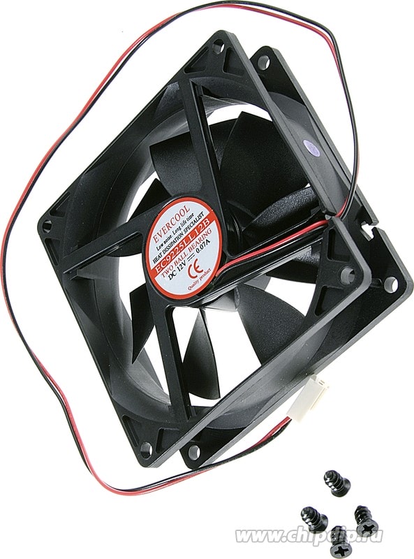 doc000193098 9000033375 EC9225LL12B, Вентилятор 12В, 92х92х25мм , подш. качения, 1200 об/мин Hirschmann — изображение 1