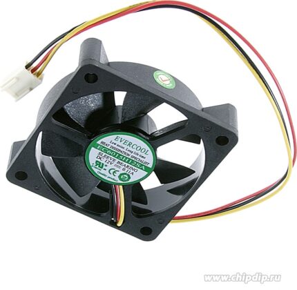 9000033347 EC6015H12SA, Вентилятор 12В, 60х60х15мм , подш. скольжения, 4500 об/мин (3 pin) Hirschmann