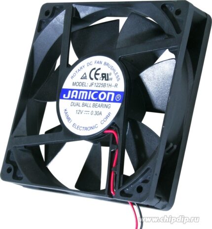 8007682828 Вентилятор Jamicon JF1225B1H-R 120x25 12v 0.3a 2pin Hirschmann