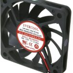 338175603 EC6010H12C, Вентилятор 60х60х10мм 12В , 1 подш. качения/1 подш. скольжения, 4400 об/мин Hirschmann