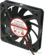 8048671910 EC6010H12C, (60*60*10 12V), Вентилятор 12В, 60х60х10мм, 1 подш. качения/1 подш. скольжения, 4400 об/мин Hirschmann — изображение 2