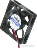 8025942797 KF0510B1H-R, (50*50*10 12V), Вентилятор 12В DC, 50х50х10мм, 5200об/мин., 0,37м3/мин, подшипник качения, тип вывода - провод с разъемом Hirschmann — изображение 2