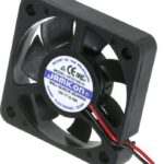 8004122222 KF0510S1H--R (KF0510S1H-012-243R) (5200RPM) 12V/0.06A (50х50х10) S(втулка) CFM8.72/dBA21.2 Jamicon вентилятор,провод Hirschmann