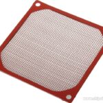 177709280 FGF-80/M (K-MF08E) красный, Фильтр для вентилятора 80х80мм (металл) Hirschmann