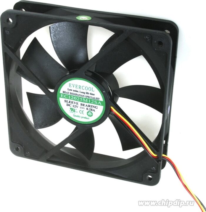 8007159418 EC12025M12SA, (120*120*25 12V 3pin) Hirschmann — изображение 2