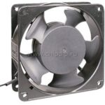 8126048845 G12038HA2SL-5P, вентилятор 220В провода 120х120х38мм 5лопастей подшипник скольжения Hirschmann — изображение 2