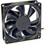 8007167456 RQD 8025HS 12VDC, Осевой вентилятор DC , RQD, 8025HS, 12 В Hirschmann