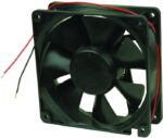 8006082720 08015SS-24N-AL-00, Fan Tubeaxial 24VDC Square - 80mm L x 80mm H Sleeve 33.9 CFM (0.949m³/min) 3 Wire Leads Hirschmann