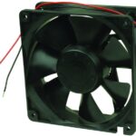 8007694335 04020VA-24N-AL-00, DC Fans DC Tubeaxial Fan, 40x40x20mm, 24VDC, 10.2CFM, Rib, 3 Wire, Lock Rotor Sensor Hirschmann