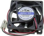 8598066481 JF0620S1H-R, вентилятор 12В 60х60х20мм подшипник скольжения Hirschmann — изображение 2