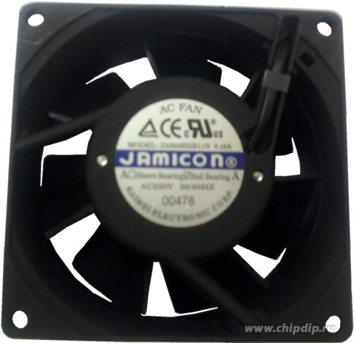 8009526735 Вентилятор Jamicon JA0938H2BON-T 220v 10w 92X38 Hirschmann — изображение 2