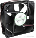 8002937781 EC12038H12S, (120*120*38 12V), Вентилятор 12В, 120х120х38мм, 156.3 м3/час, 41dB, подшипник скольжения, 2600 об/мин Hirschmann — изображение 2