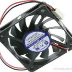 9000033344 EC6010H12EL, Вентилятор 12В, 60х60х10мм , подш. самосмазывающийся, 4400 об/мин Hirschmann