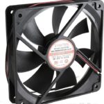 9000033317 EC12025H12B, Вентилятор 12В, 120х120х25мм , подш. качения, 2600 об/мин Hirschmann