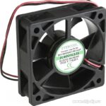 9000033352 EC6020L12S, Вентилятор 12В, 60х60х20мм , подш. скольжения, 3500 об/мин Hirschmann