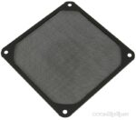 8002940285 FGF-120/M/BK, (Вент.реш 120*120 мет.), Фильтр-сетка для вентилятора, черный металлический каркас 120х120мм Hirschmann — изображение 2