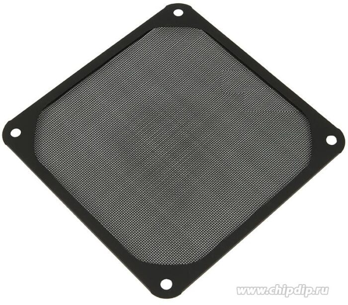 8002940285 FGF-120/M/BK, (Вент.реш 120*120 мет.), Фильтр-сетка для вентилятора, черный металлический каркас 120х120мм Hirschmann — изображение 2