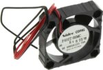 8019901335 F410T-05MC, Fan Tubeaxial 5VDC Square - 40mm L x 40mm H Sleeve 5.3 CFM (0.148m³/min) 2 Wire Leads Hirschmann