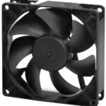 8000246879 MC001657, DC Axial Fan, 24 V, Square, 92 mm, 25 mm, Ball Bearing, 39.5 CFM Hirschmann