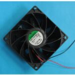 8005785138 PMD1209PMB1-A.(2).GN, Fan Tubeaxial 12VDC Square - 92mm L x 92mm H Ball 120.2 CFM (3.37m³/min) 2 Wire Leads Hirschmann