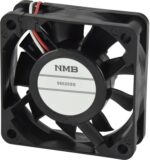 8006005121 06020SS-12N-AT-00, Fan Tubeaxial 12VDC Square - 60mm L x 60mm H Sleeve 20.5 CFM (0.574m³/min) 2 Wire Leads Hirschmann