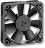 8009102091 612FH, 600 F Series Axial Fan, 12 V dc, DC Operation, 33m³/h, 1.4W, 117mA Max, 60 x 60 x 15mm Hirschmann — изображение 3