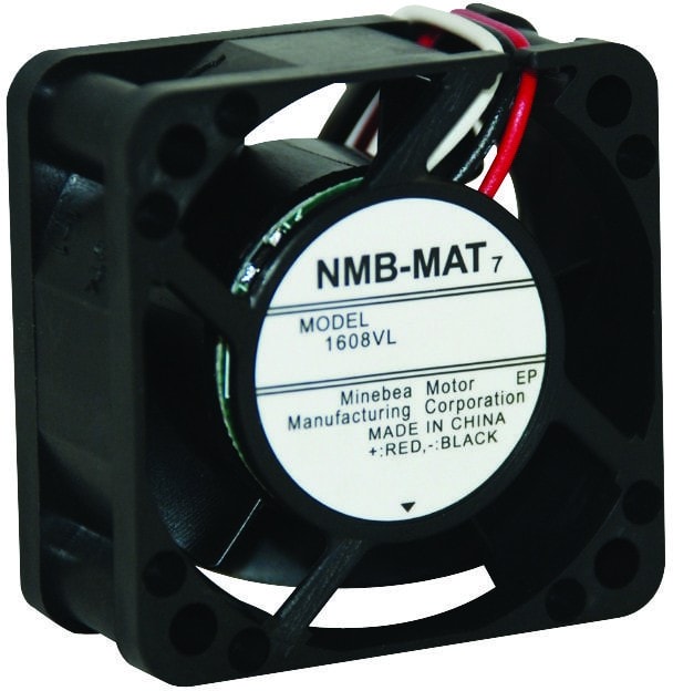 doc004648097 8006103471 1608VL-05W-B40-B00, Fan Tubeaxial 24VDC Square - 40.1mm L x 40.1mm H Ball 8.8 CFM (0.246m³/min) 2 Wire Leads Hirschmann — изображение 1