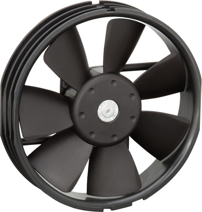 8014518879 4412FGPR-203, 4400 F Series Axial Fan, 12 V dc, DC Operation, 120m³/h, 1.9W, 200mA Max, 127 (Dia.) x 26.4mm Hirschmann — изображение 2