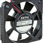 8000140061 MFB50E05, DC Axial Fan, 5 V, Square, 50 mm, 10 mm, Ball Bearing, 5.95 CFM Hirschmann