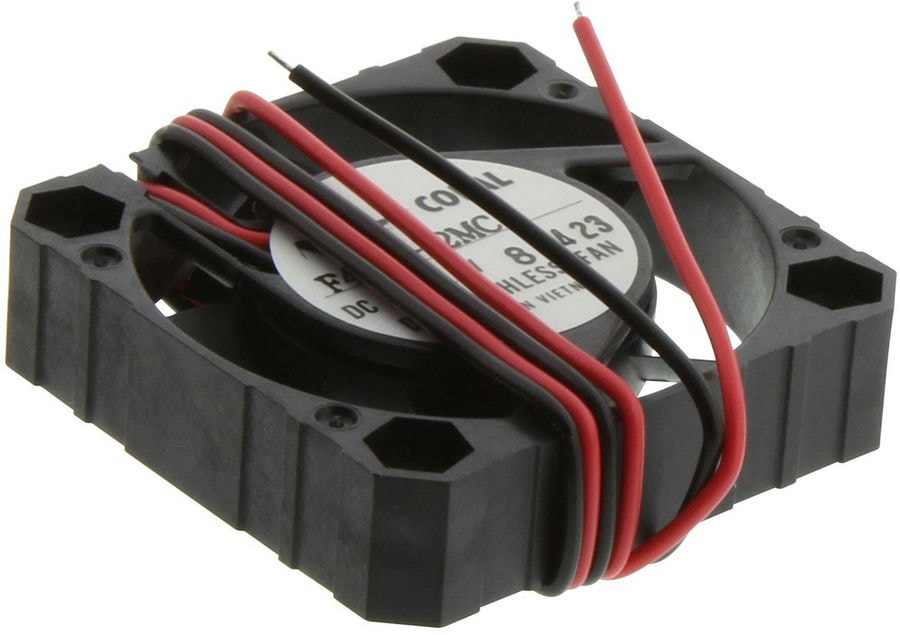 doc004714767 8019895816 F410T-12MC, Fan Tubeaxial 12VDC Square - 40mm L x 40mm H Sleeve 5.3 CFM (0.148m³/min) 2 Wire Leads Hirschmann — изображение 1