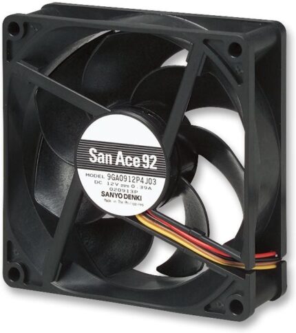 8049571529 Вентилятор Sanyo Denki San Ace 92 9GA0912P4G03 12V DC 0.28A 92X25 4pin () Hirschmann