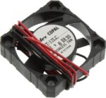 8019900805 F410T-12LC, Fan Tubeaxial 12VDC Square - 40mm L x 40mm H Sleeve 3.9 CFM (0.109m³/min) 2 Wire Leads Hirschmann