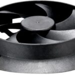 8000418874 MC001574, DC Axial Fan, 12 V, Circular, 84.9 mm, 15 mm, Ball Bearing, 9.8 CFM Hirschmann