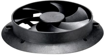 8000418874 MC001574, DC Axial Fan, 12 V, Circular, 84.9 mm, 15 mm, Ball Bearing, 9.8 CFM Hirschmann