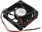 8000391054 MC002109, DC Axial Fan, 12 V, Square, 60 mm, 15 mm, Hydro Wave Bearing, 18.84 CFM Hirschmann