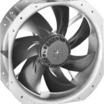 8045600166 W2E250-HP06-01, AC Fans AC Axial Fan, 280x280x80mm, 230VAC, 998CFM, 125W, 70dBA, 2320RPM, Ball Hirschmann
