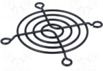 8002553840 FG-06-BK, Решетка, металл, 60x60мм, винт, Цвет: черный Hirschmann — изображение 2