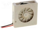 8002504384 UB3C3-700, Вентилятор миниатюрный, DC, blower, 3ВDC, 12x12x3мм, 0,16куб.м/ч, 15,5дБА, Vapo Hirschmann — изображение 2