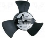 8002666685 UF25GCE23BWH, Вентилятор осевой, 220х220х86мм, 230В, AC, 0.14А, 36Вт, подшипник качения, 1400об/мин, 2 провода Hirschmann — изображение 2