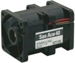 8002722007 9CRA0412K501, San Ace 9CRA Series Axial Fan, 12 V dc, DC Operation, 57m³/h, 21.6W, 1.8A Max, 40 x 40 x 56mm Hirschmann — изображение 2